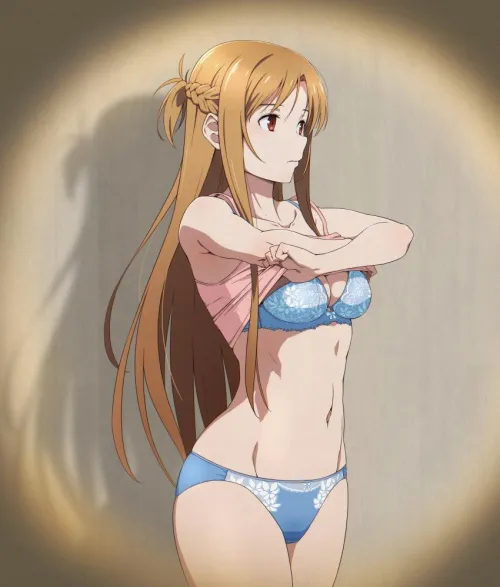 Thumbnail Steamy Encounter: Asuna Caught Changing by su77ocatio6