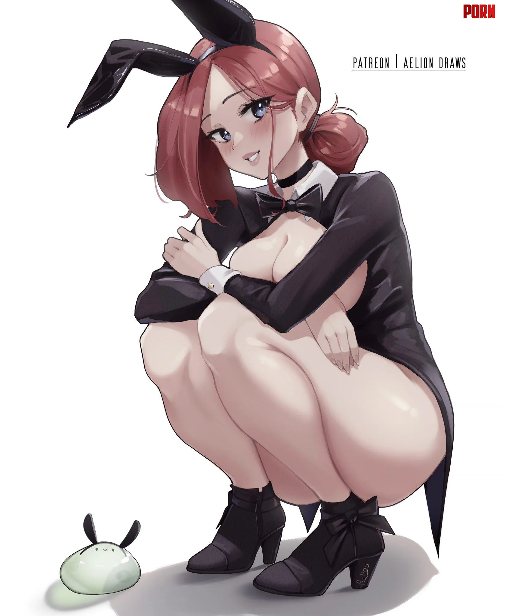 Aliyah in a bunny suit by LafterMastr