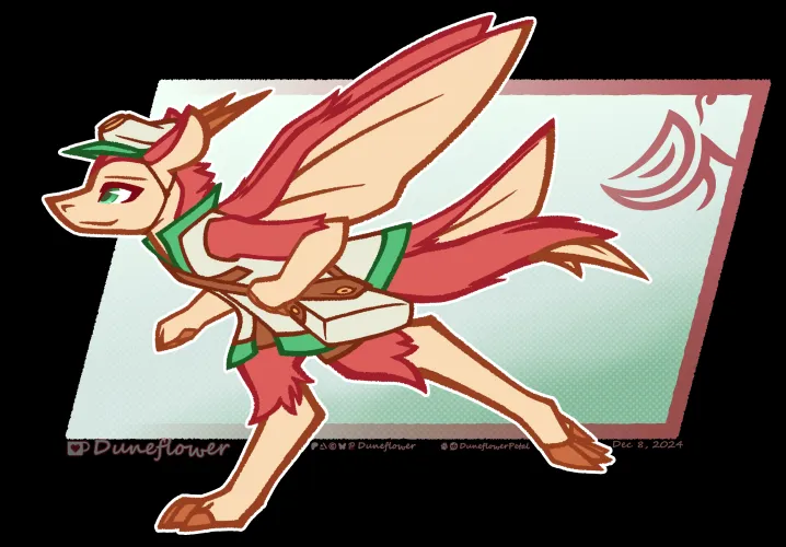 Thumbnail Jhema Delivery: Furry Art by DuneflowerPetal