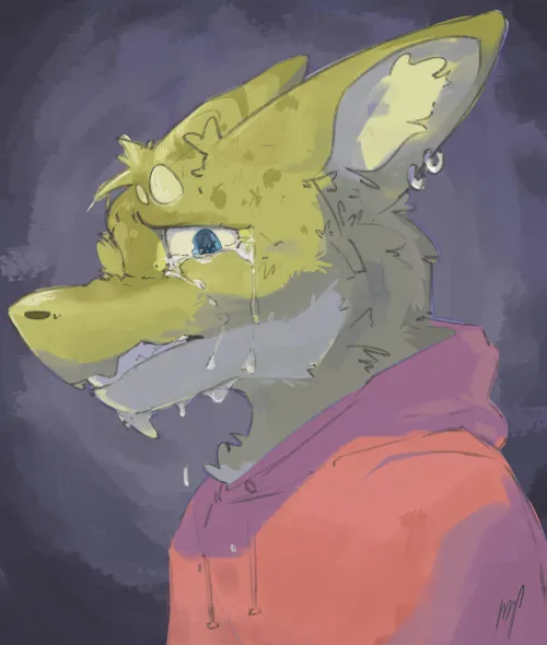 Thumbnail PyMango's Stressed Art Showcased in the Furry Category