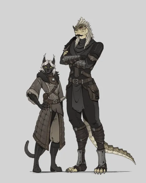 Thumbnail Ronjaki Creates ESO Player Characters Art: Izumi and Visions in the Furry Category