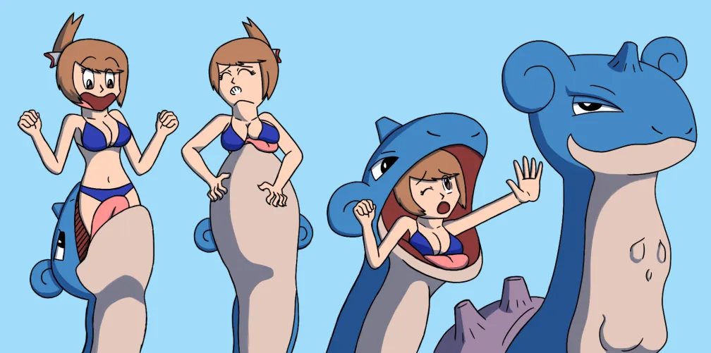 Thumbnail Lapras Story: A Wondrous Myth | TheDarkLordScaryman | Vore