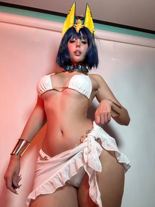 Thumbnail Ankha Kate Key Cosplay in Animal Crossing: Rule34 Costume Deconstruction