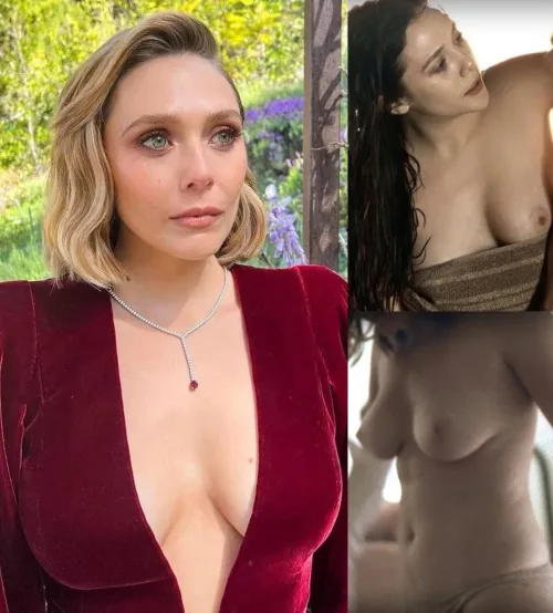 Thumbnail Celebrity Sensuality: 'Elizabeth Olsen's Allure' by Flat_Demand_1647 | CelebNSFW