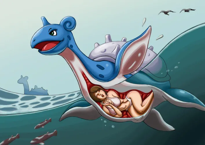 Thumbnail Image Lapras Vore by Donutwish: Explore Dangerous Pokemon in Vore