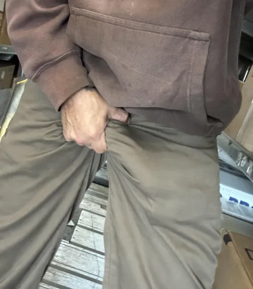 Thumbnail Daily Grind: Embracing Work Bulge Adventures by letsgoforitagain | Bulges