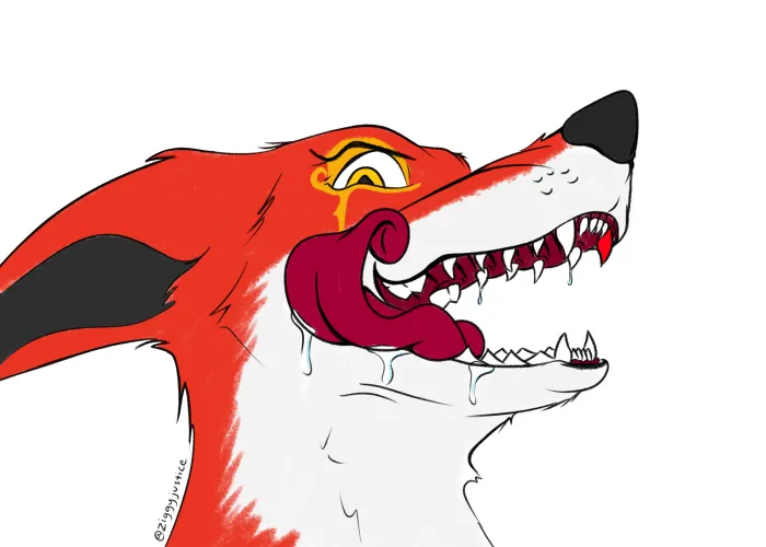 Thumbnail Toothy Headshot Art: A Creation by ziggyjustice in the furry Category