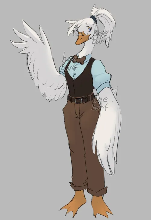 Thumbnail Goose Art by beebarf - Furry Creations Unleashed