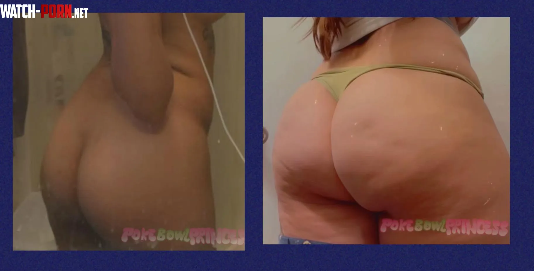 A closer look at my ass gains from 120 lbs to 192 lbs currently as a result of my gluttony and a desire to stuff myself daily by PokeBowlQueen