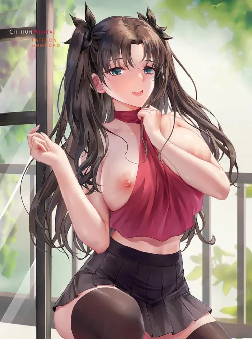 Thumbnail Exploring Rin Tohsaka Fate in the World of Ecchi with LewdPepe8