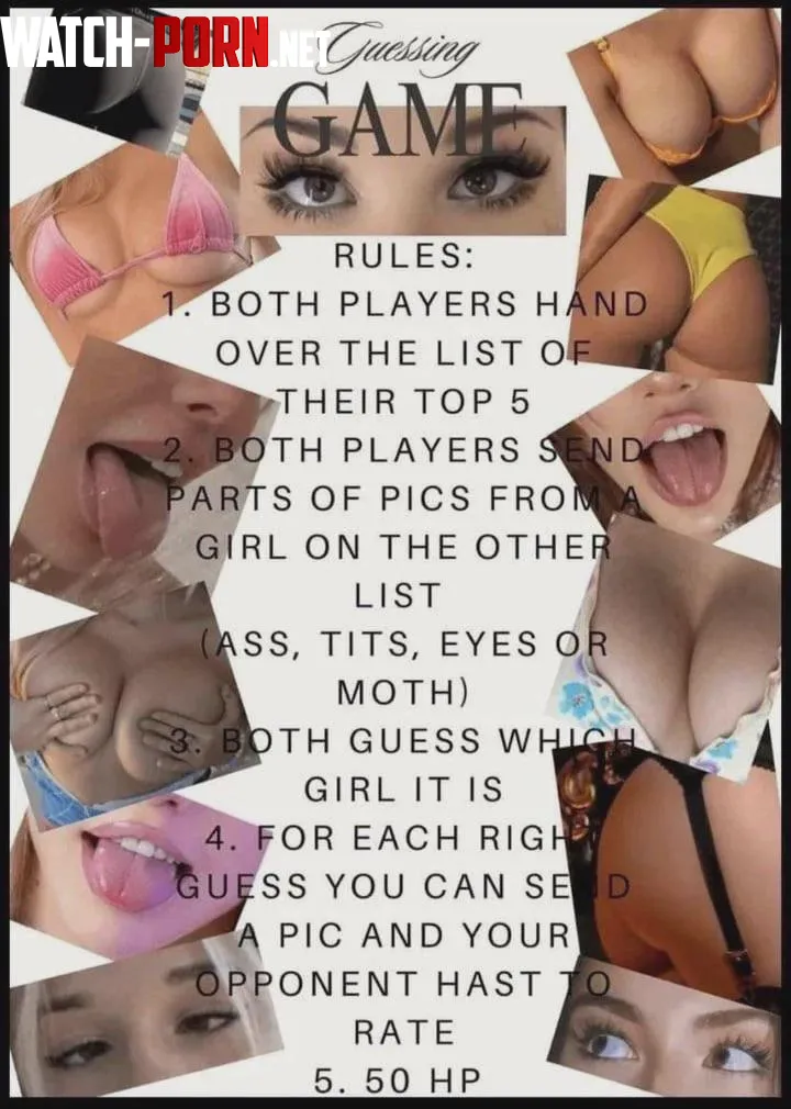 Ignore rule 4 and 5 I have some of my own rules and would like to do celebstiktok celebs only by Fluffy_Ad457