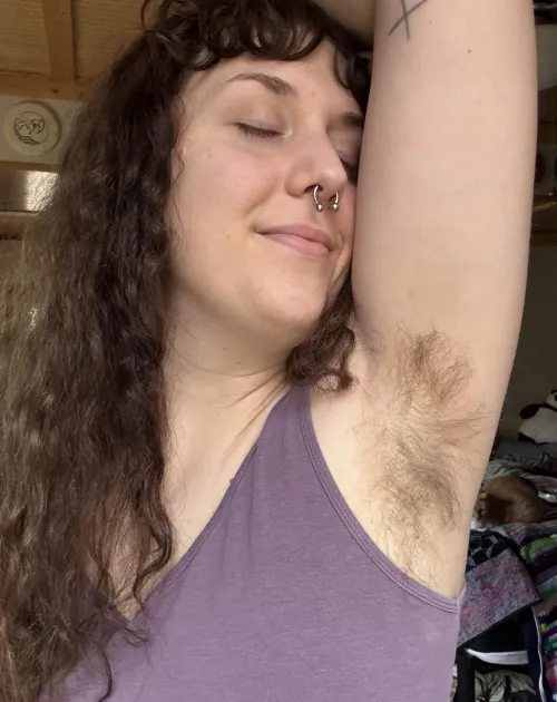 Thumbnail Longing for Sweaty Pit Licks: Hairy Armpit Confessions by xp0_