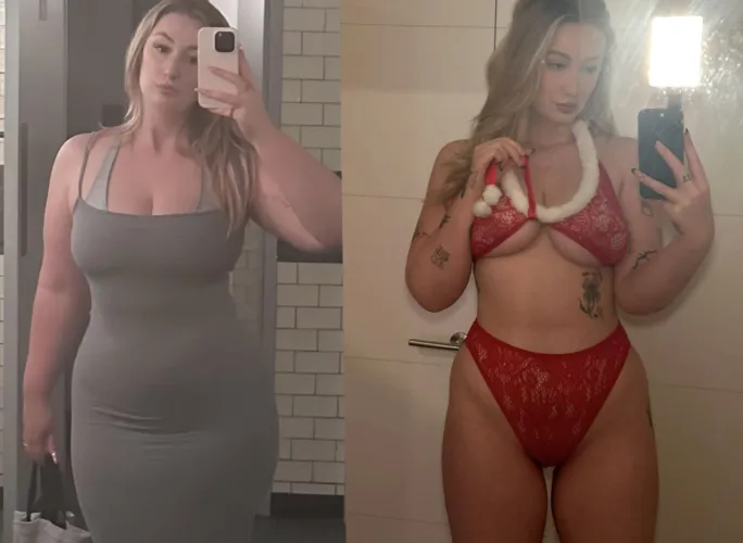 Thumbnail rubythestallion's Transformation: Weight and Beauty Perspectives in thickwhitegirls