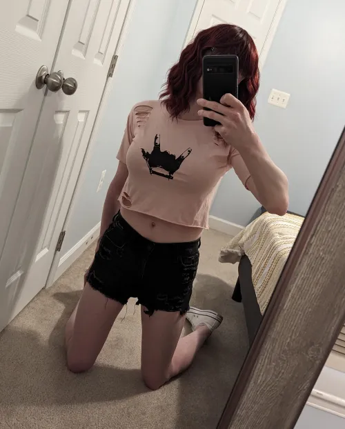 Thumbnail Simplicity in Cuteness: Unveiling the Magic of a Simple Outfit by Sometime-Hazel | Femboy