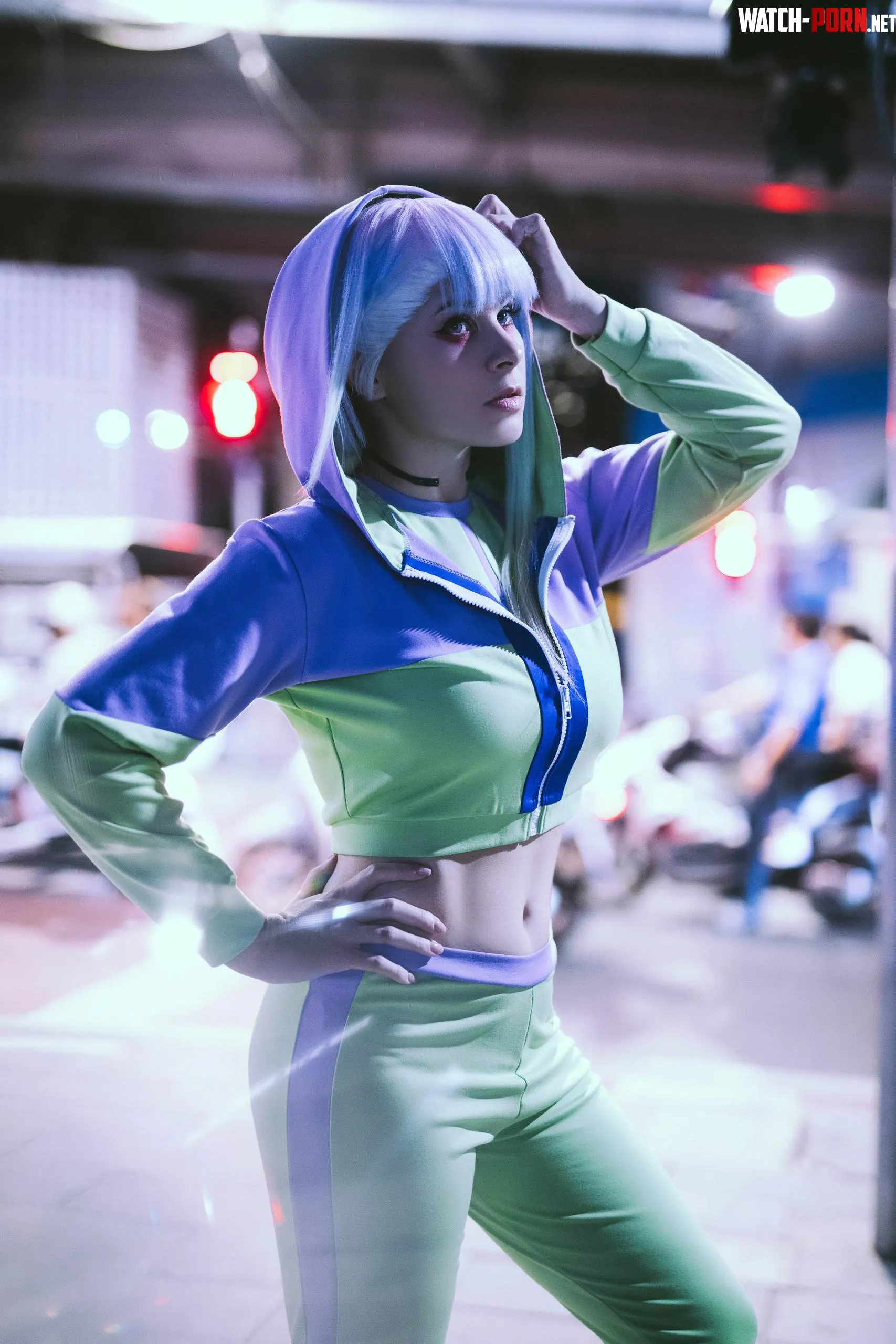 Lucyna Kushinada from Cyberpunk Edgerunners by Yuna Kairi by YunieSunshine