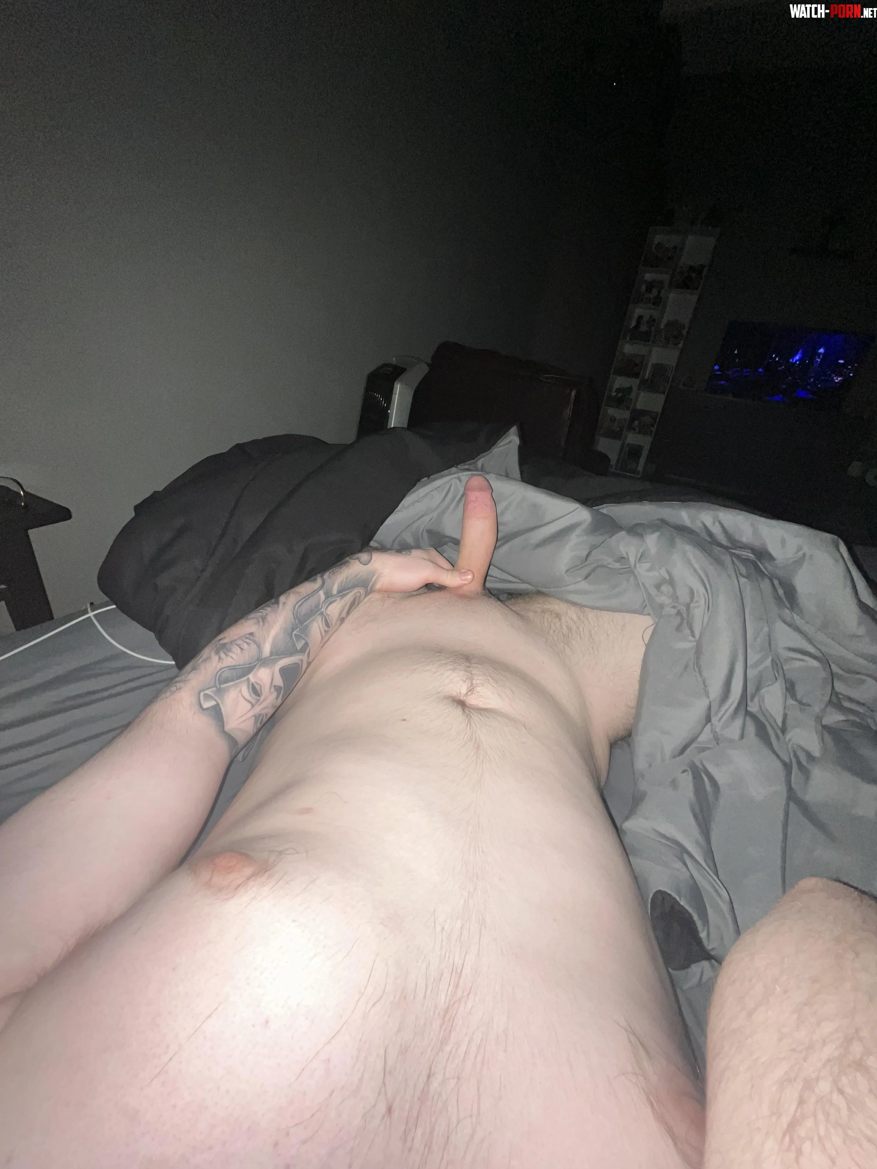 18M4F Just woke up with my cock hard as a rock by SubstantialSale906