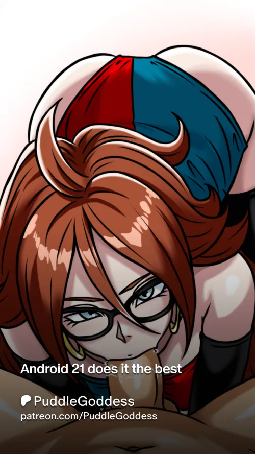 Thumbnail Dragon Ball's Tempting Offer: Android 21's Allure by PuddleGoddess