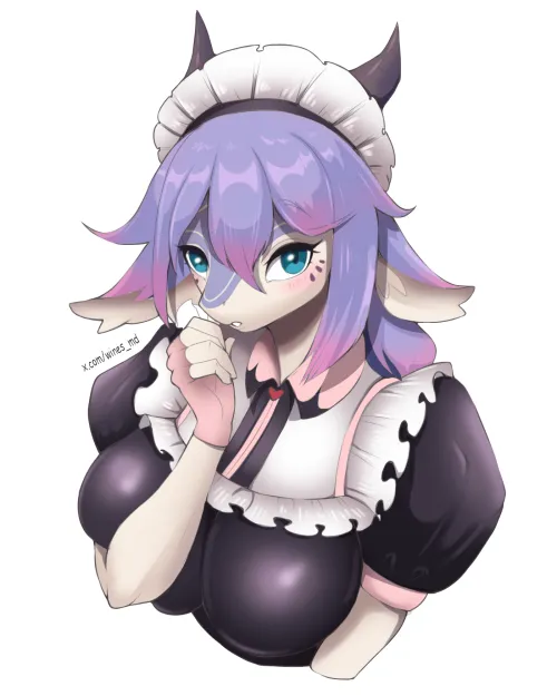 Thumbnail Dragon Maid Art by Me OC LCShian by Th_Win | Furry