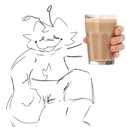 Thumbnail Indulge in a Cup of Chocolate Milk Fantasy by Single-Ad-8164 | furry