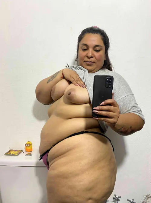 Thumbnail Fertile Desires: Leona-Glimmer's Risky Question on BBW_Chubby