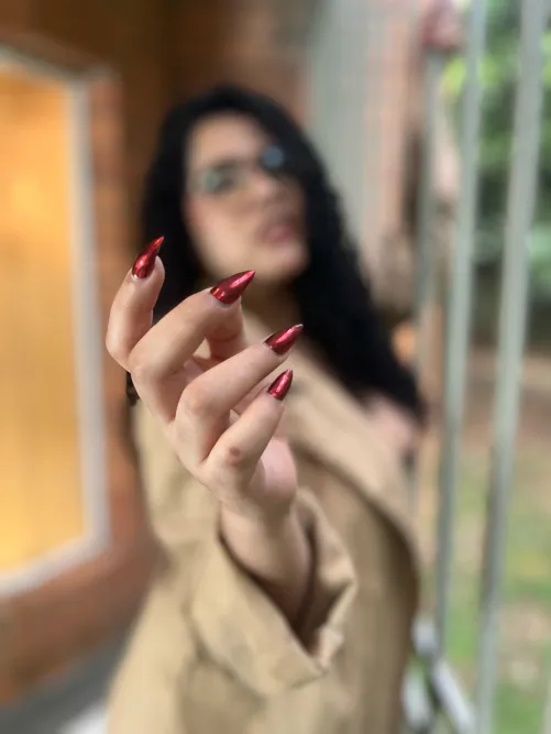 Thumbnail Passion in Red: A Nail Fetish Tale by Author ambersmith20