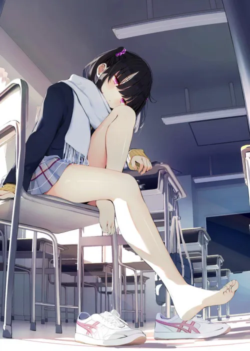 Thumbnail Revealing Original Class: Shoes Off In Class | A_MASSIVE_PERVERT