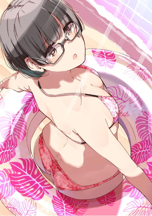 Thumbnail Explore 'A Bikini-Wearing Glasses Girl' by LafterMastr in AnimeBooty Category