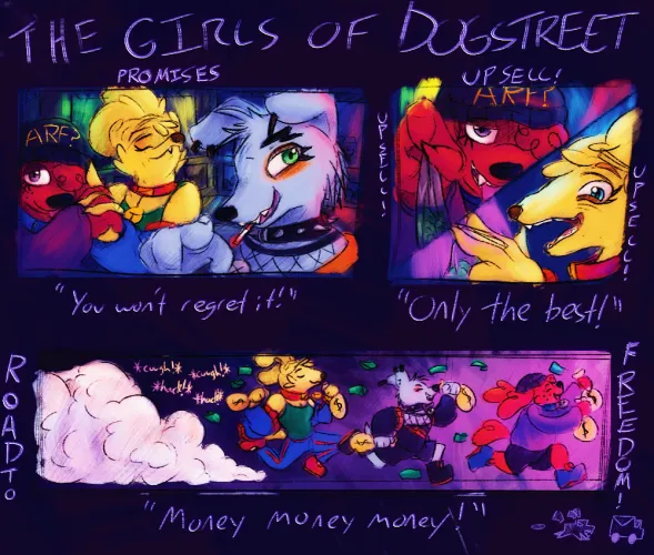 Thumbnail DOGStreet Art: DiscoBombing's Furry Creations | furry