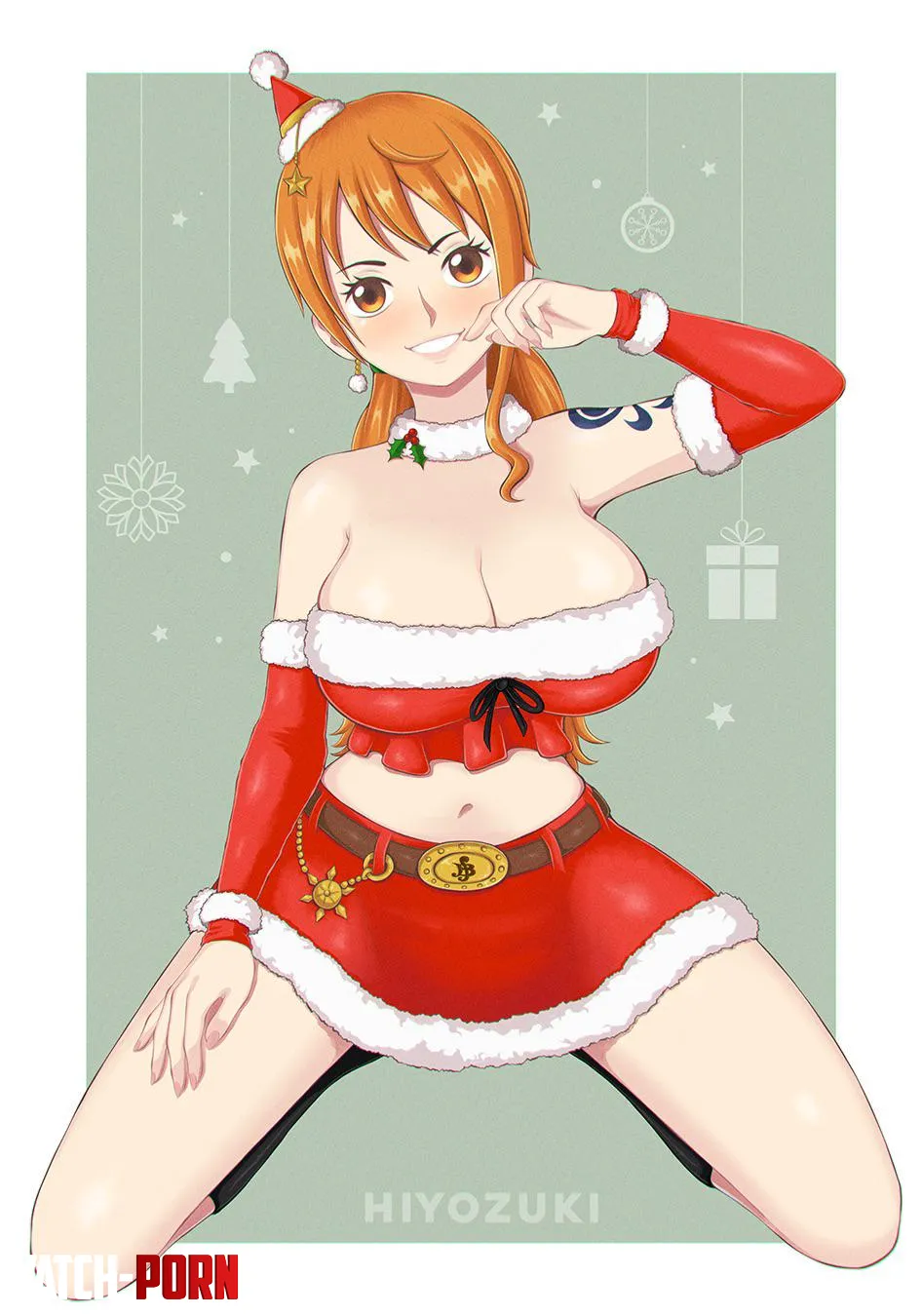 Nami this Christmas by Fuckingfucking11