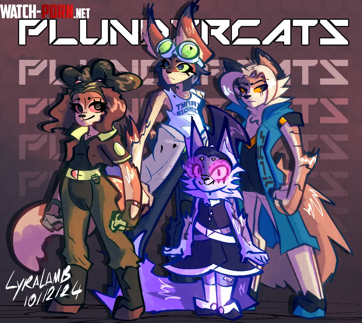 Redesigned the feline felons the PLUNDERCATS by lyralamb on bluesky thats meeeeee gt by TemporalVerge