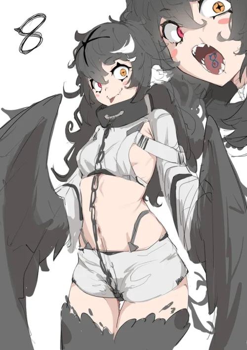 Thumbnail Unlocking Desires: Prison Bird Thus0thus by Electronic_Hour_104 | MonsterGirl