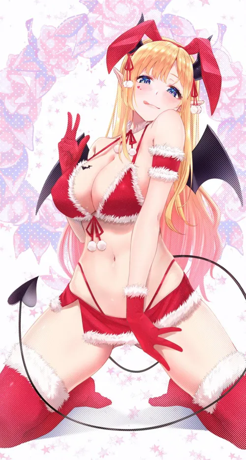 Thumbnail Santa Succubus Unveiled by A_MASSIVE_PERVERT