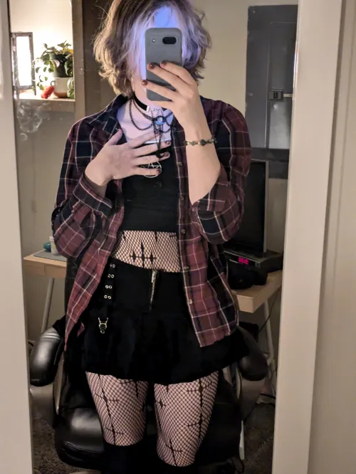 Thumbnail SireLollipoo Tries Goth Fits with New Choker - Femboy Category