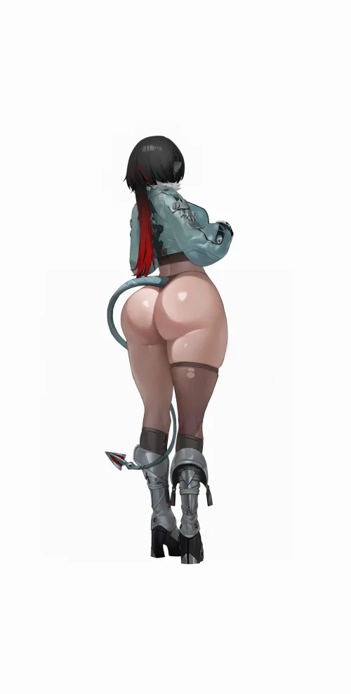 Thumbnail Jane Doe's Fat Juicy Booty by NewTrib6 - AnimeBooty