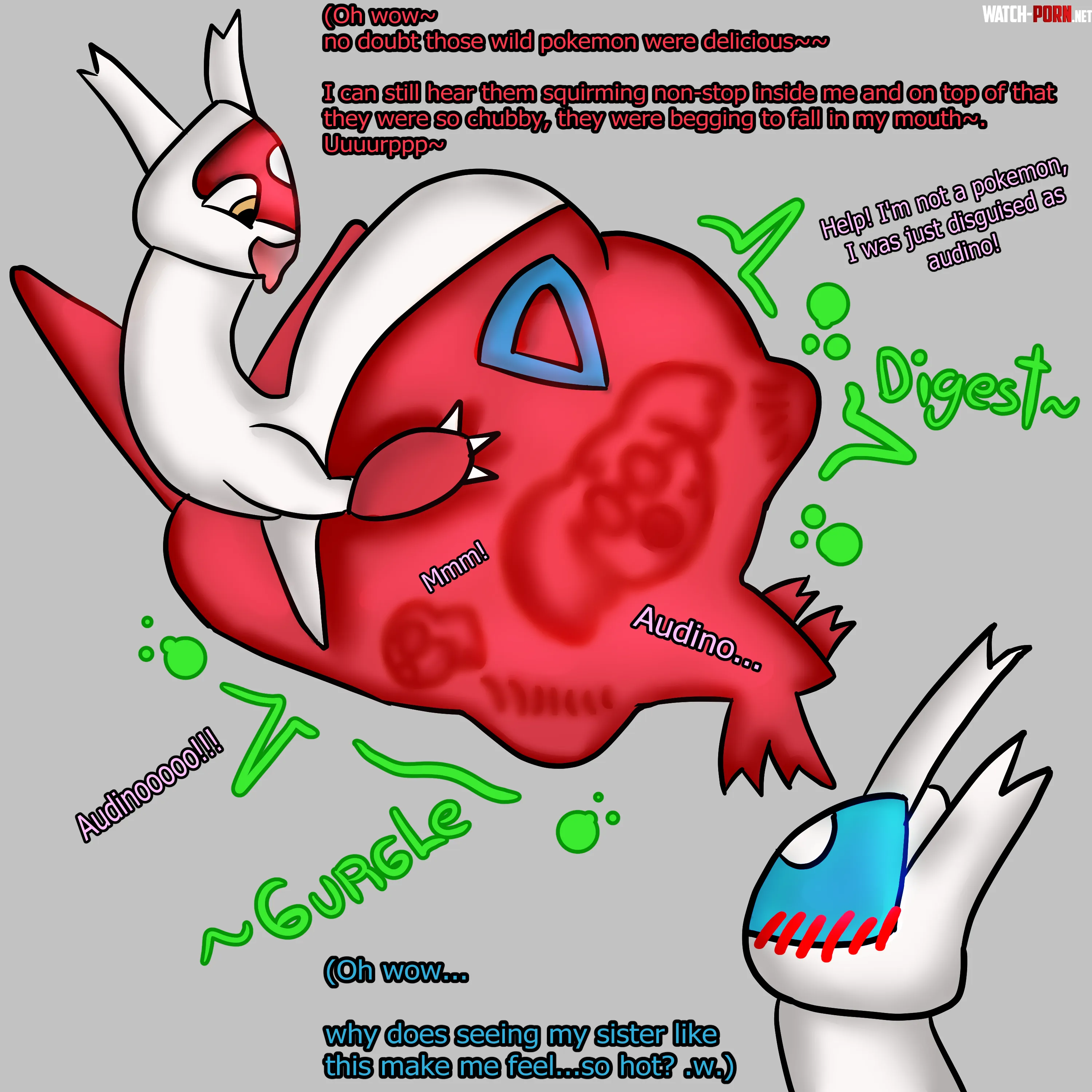 Image Latias vorny PokemonLatiasLatias predAudino preysHuman PreyBlush by SnooMuffins4052