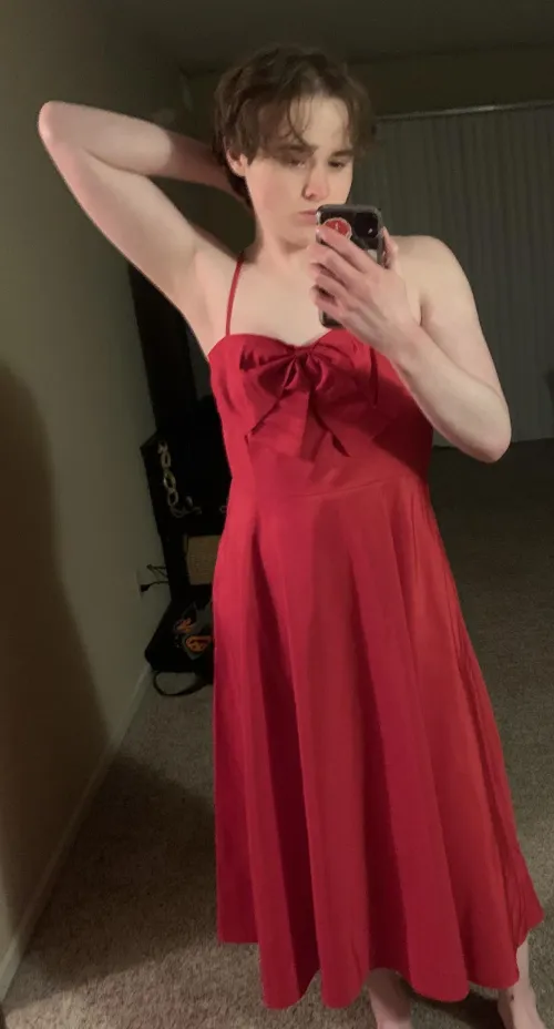 Thumbnail Twirling in Love with This Dress | femboy by GoldenRiddler798