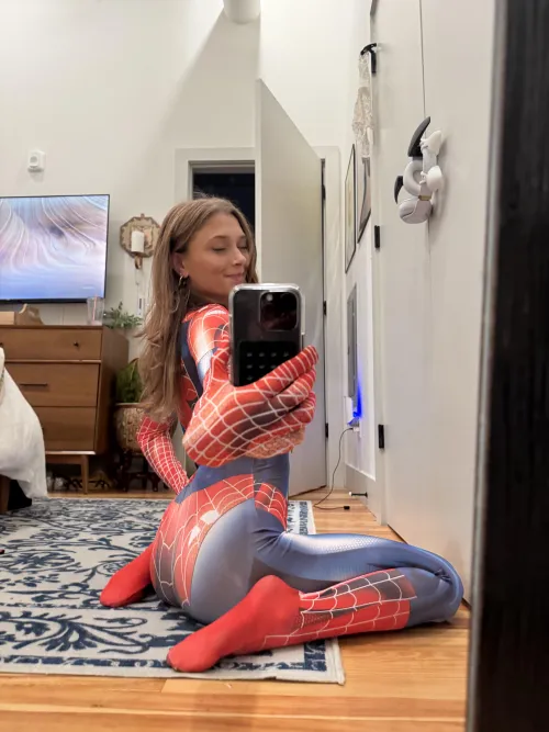 Thumbnail Spidey Senses Tingling: A Sensational Connection| Category: cosplaybutts