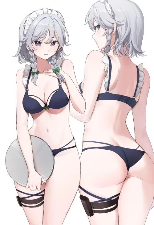 Thumbnail Maid Sakuya Touhou: A Dive into the World of Thighdeology by xSaviour_N