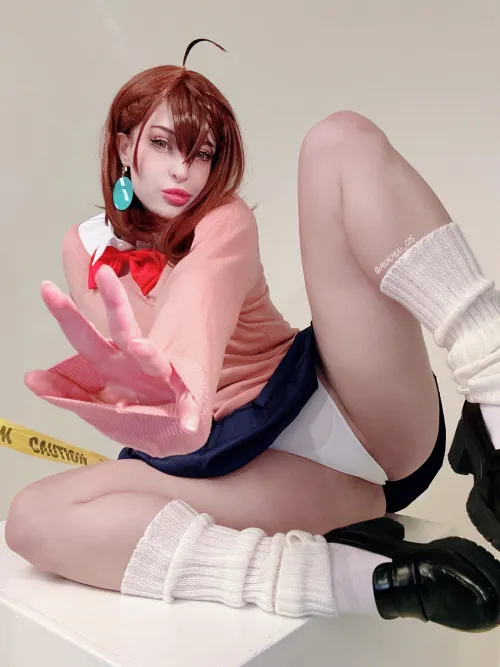 Thumbnail Momo Ayase from Dandadan Cosplay by Ana Chuu | cosplaygirls