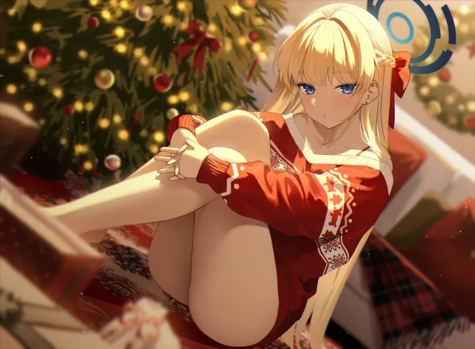 Thumbnail Festive Ecchi Vibes: Christmas Sweater Toki by marxsander2016