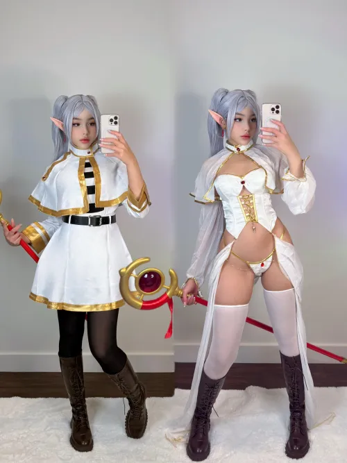 Thumbnail Frieren Cosplay Delight: Experience strawbunnix's Creation