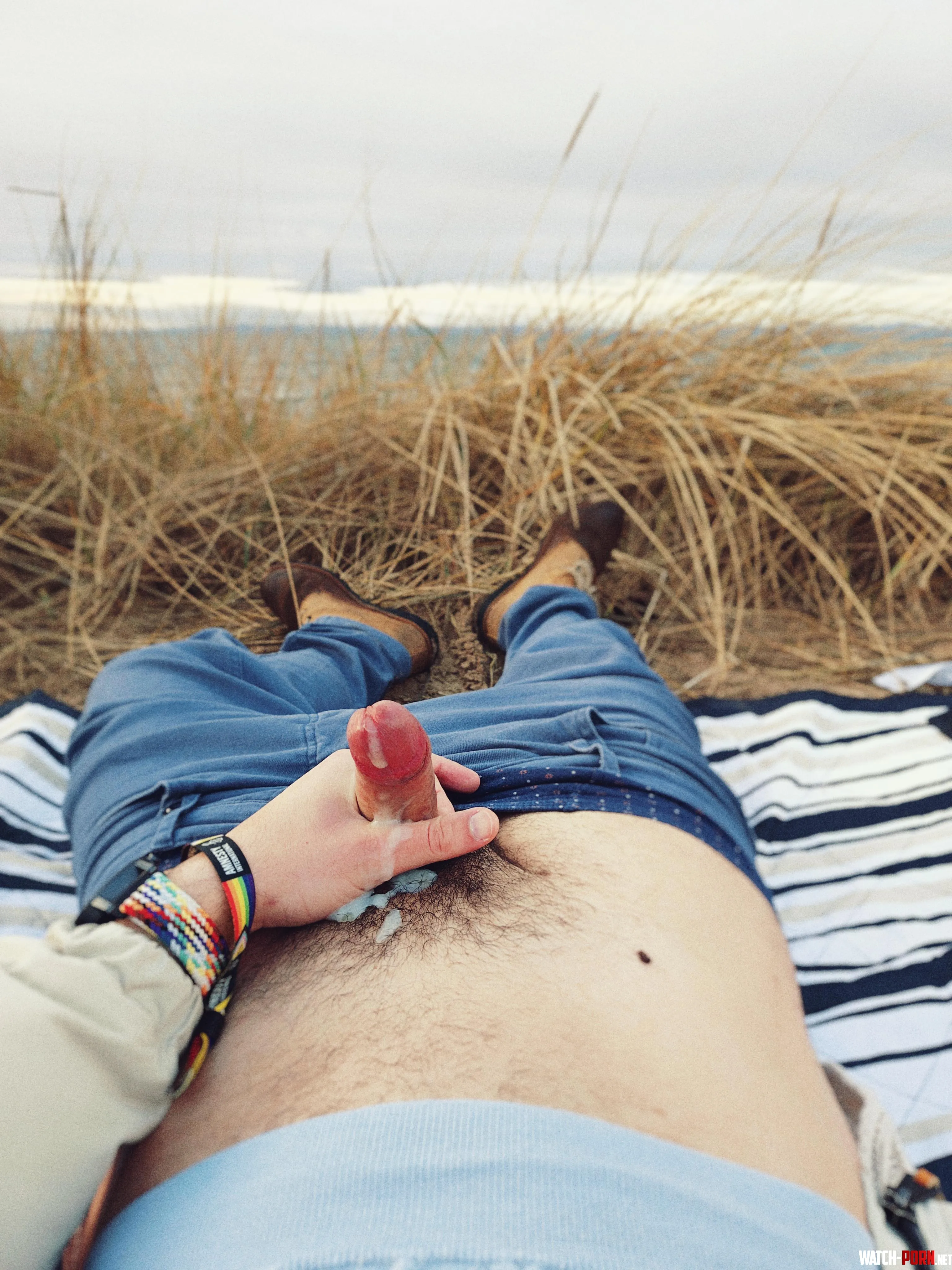 Nudist beach in winter  by ShyNudistGuy