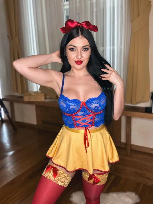 Thumbnail BellaDiablo Shines as the Modern Snow White in NSFWCostumes