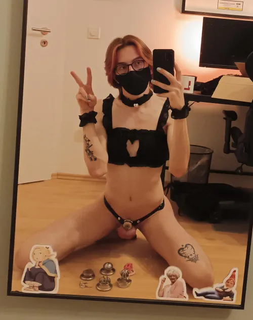 Thumbnail Caged Collection: CandyFernPixie's New Adventure | SissyChastity