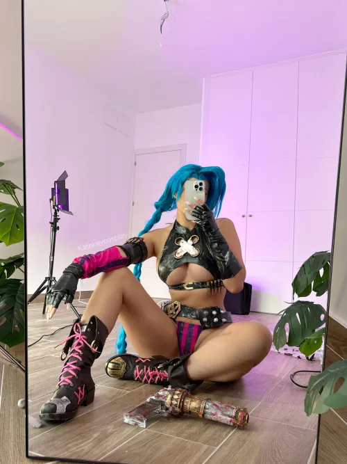 Thumbnail Jinx Cosplay by KateKey Cosplay - CosplayLewd Category