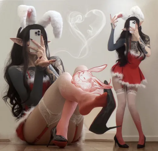 Thumbnail Christmas Bunny Lingsha Revived by LunaraFawn | cosplaygirls Charm