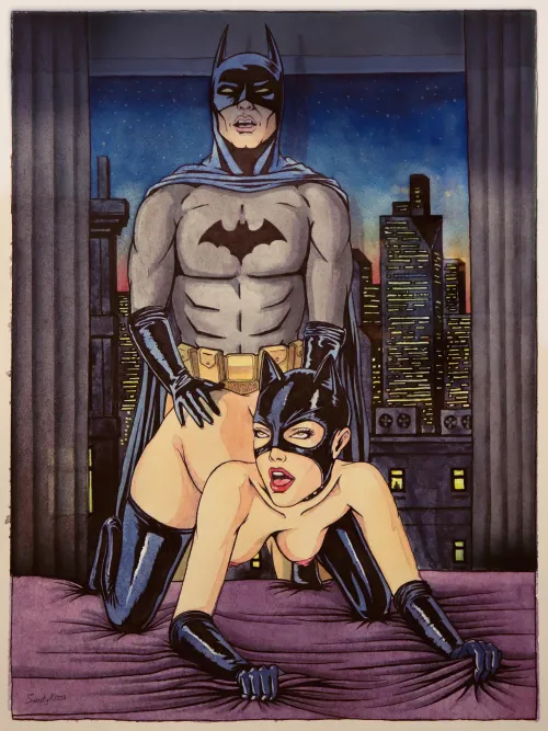 Thumbnail Batman & Catwoman: Sweet Sensations - SweetyKissa Batman | rule34