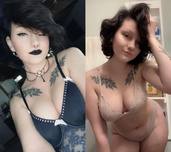 Thumbnail Makeup vs. No Makeup: AlyxIvy's Transformations | gothsluts