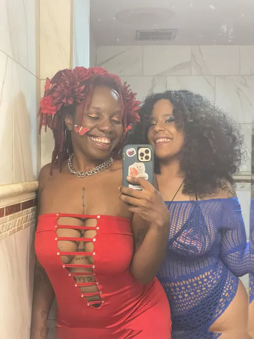 Thumbnail Capturing Moments: Mirror Selfie Stories from the Strip Club in HotBlackChicks