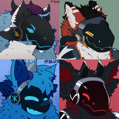 Thumbnail Icon Commissions Showcased: netinhovo's Artistry | Furry Creations